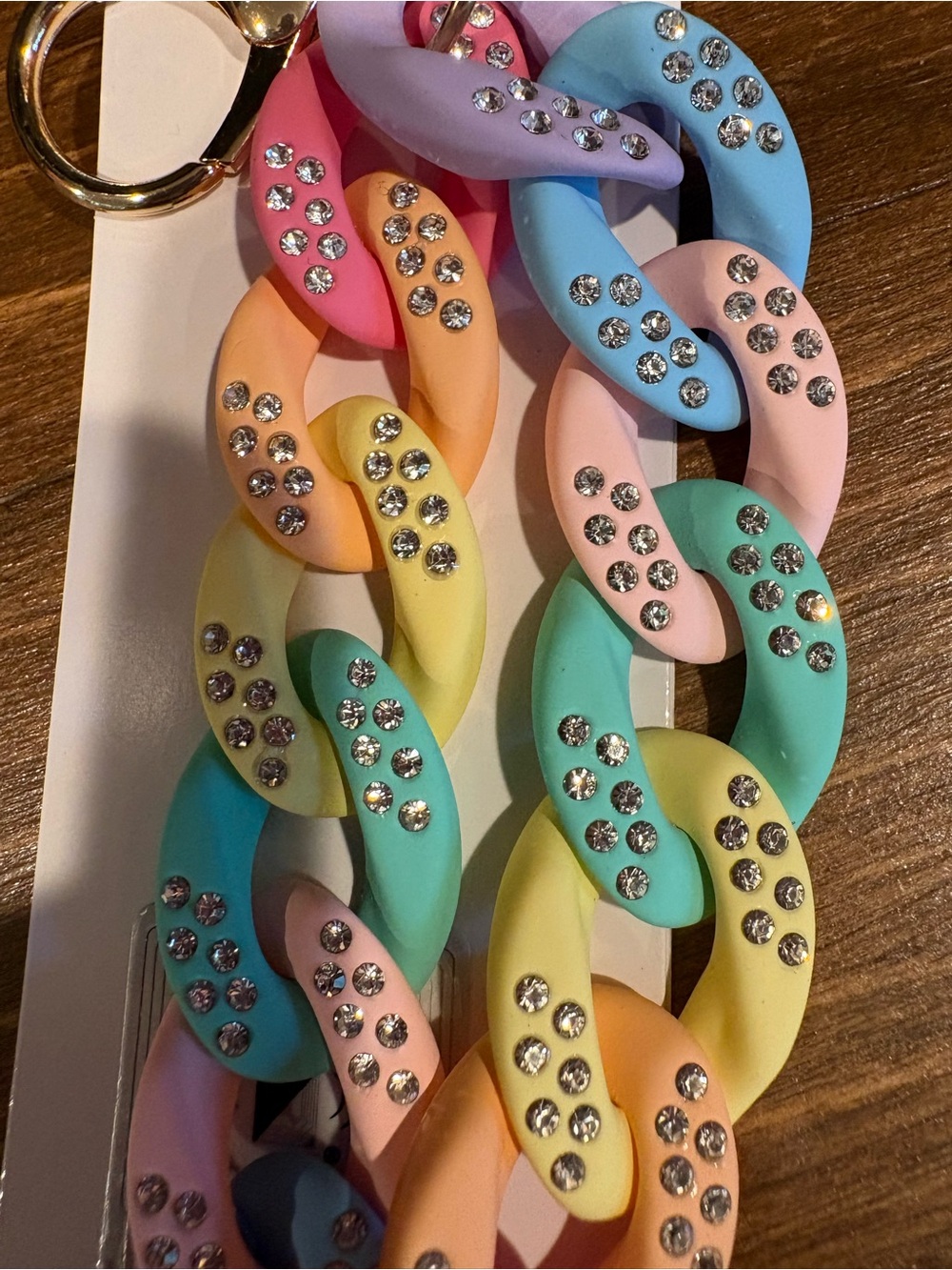 🍬Pastel Links Bag Charm - Picture 2 of 4